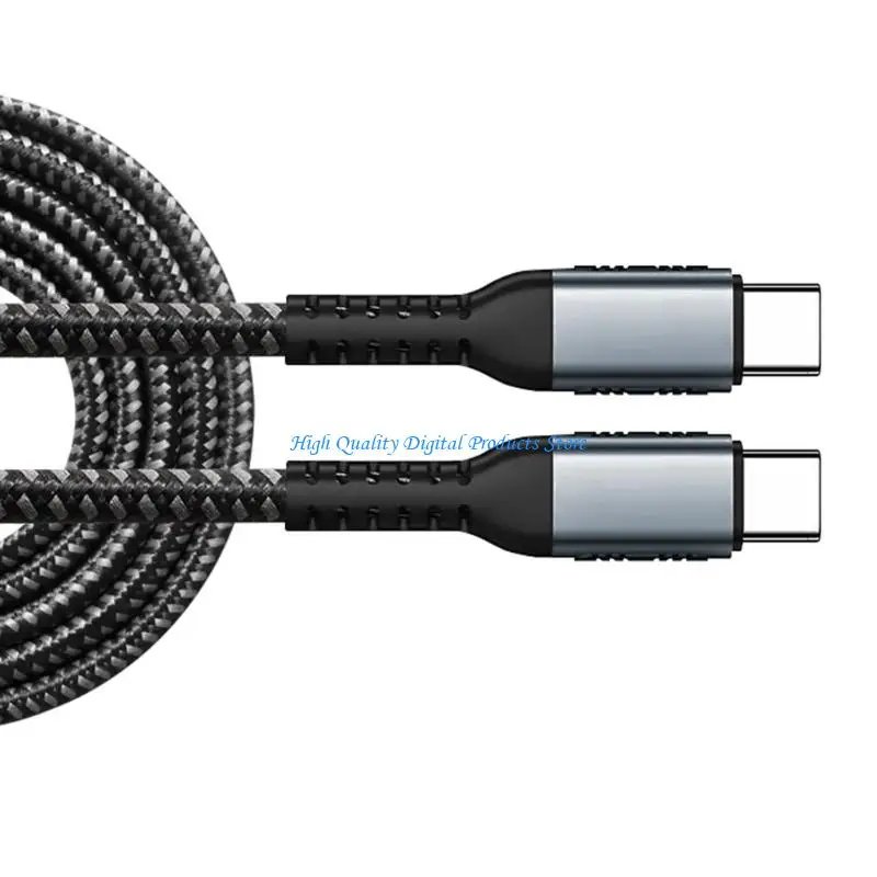 U2JE USB C TO USB C Зарядка кабельная проволока 100 Вт с электронным маркером для быстрой доставки питания