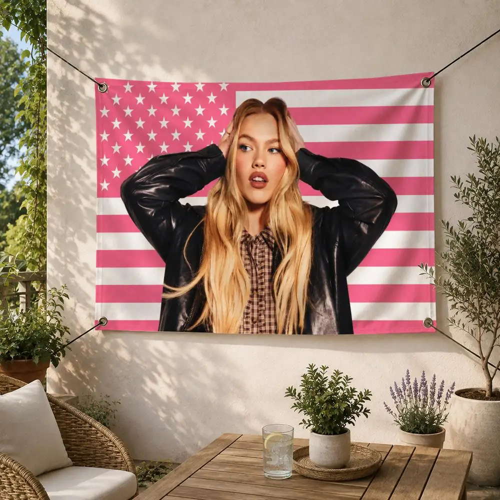 Singer F-Freya Skye Flags Decorative Flag Banner for Outdoor Garden Yard Camping Party Home Wall Hanging Decor