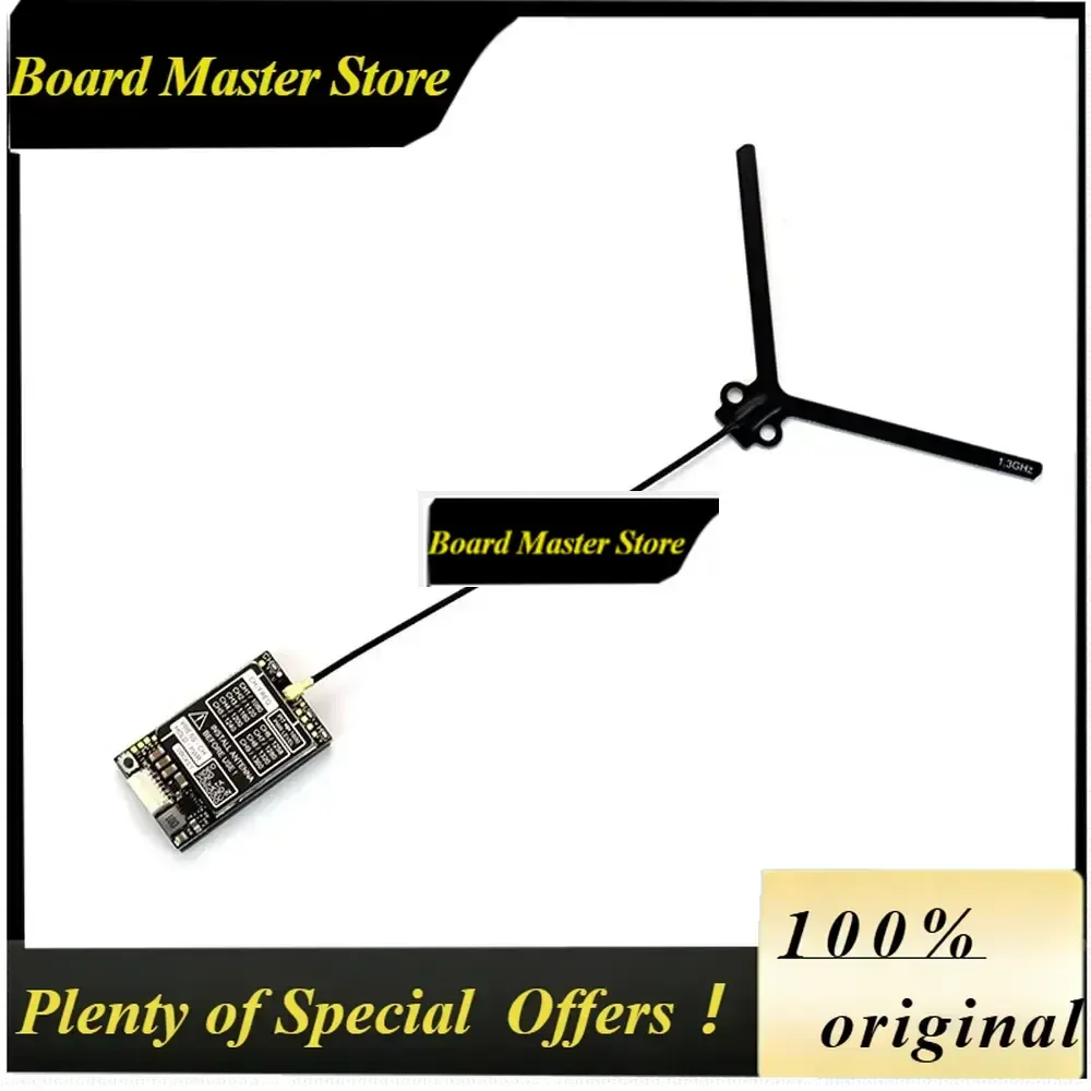 BoMaS1.2GHz 1.3GHz 1600mW 1.6W VTX Audio Video 25mW/1600mW 9CH FPV Transmitter Module 7-36V For RC FPV Long Range Airplane Drone
