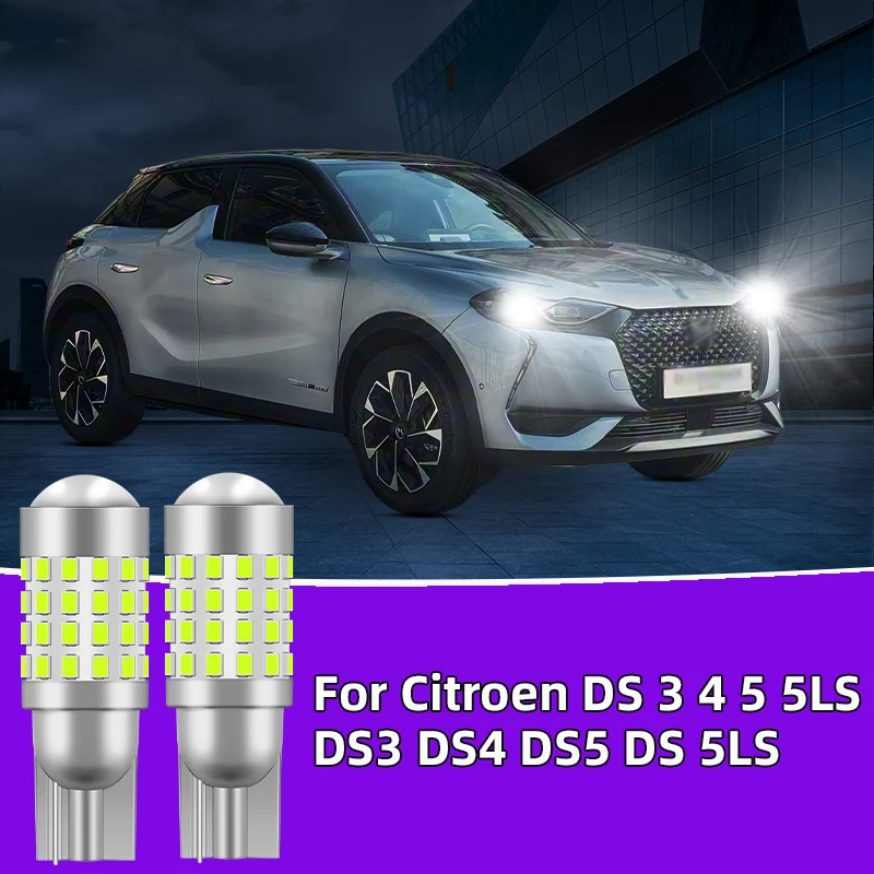 

2PCS For Citroen DS 3 4 5 DS4 DS5 DS 5LS 2011-2017 Car Led Bulb width lights side marker position Signal Lamp Clearance Lights