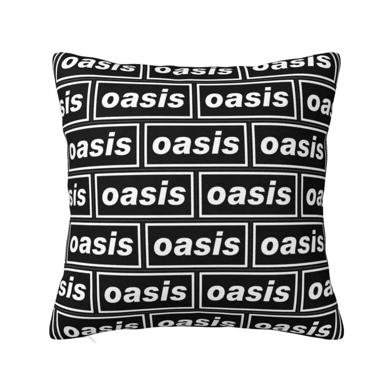 

Custom Band Series O-Oasises Cushion Cover Decoration 3D Print Throw Pillow for Sofa Double-sided