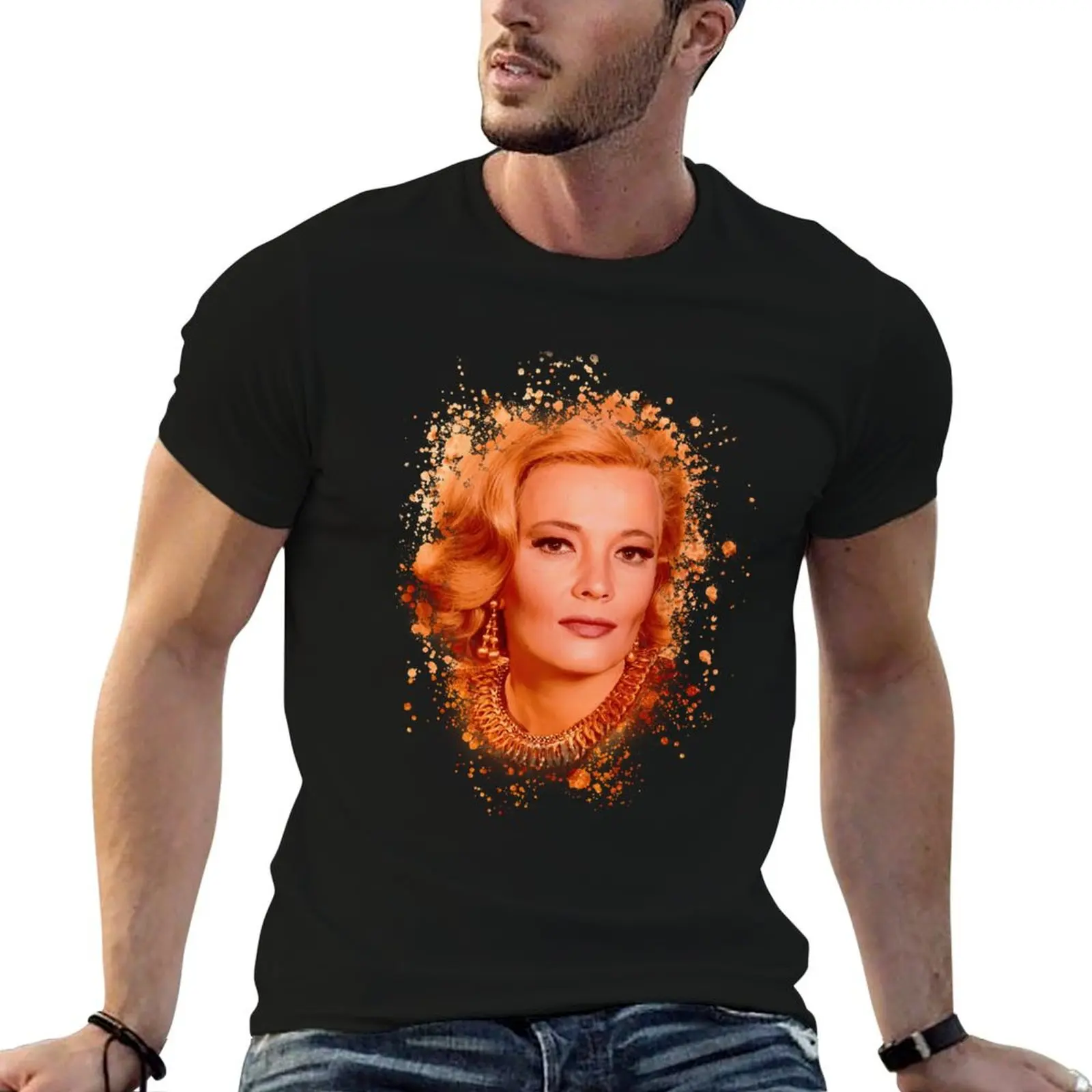 Gena Rowlands T-Shirt customizeds shirts graphic tees anime tshirt heavyweight t shirts for men