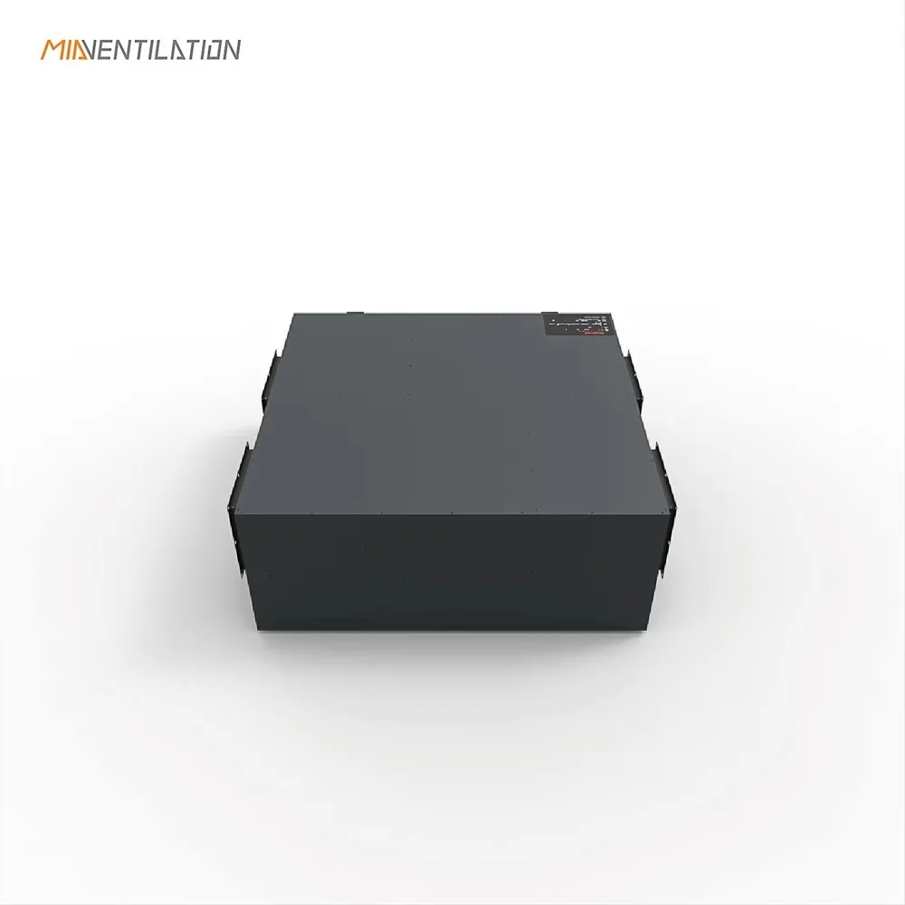 MIA Eco-Smart 4000m3/h AC Motor ERV Heat Recovery Ventilation System Galvanized Steel Energy Saving Ceiling Mounted