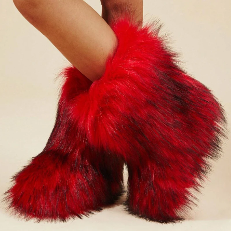 رقيق حذاء من الجلد الشتاء النساء موضة الثلوج الأحذية مريحة أحذية قطنية دافئة قصيرة أفخم أحذية امرأة غير رسمية 2025 الإناث Zapatillas #5