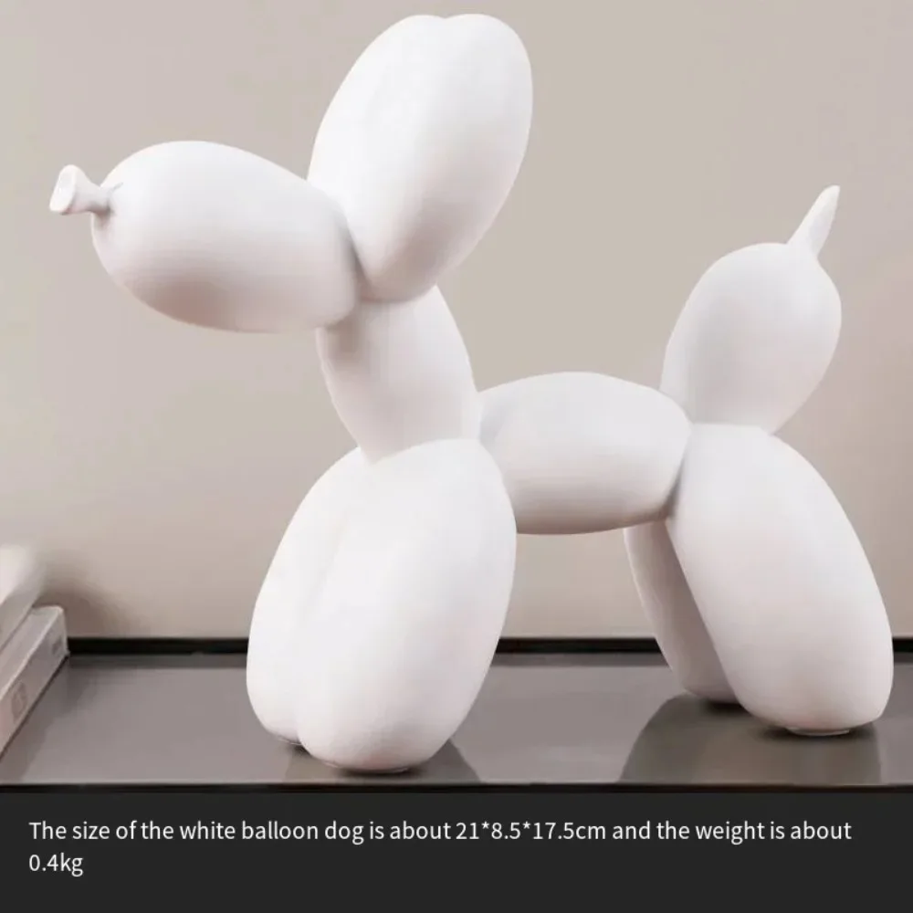 Nordic Resin Balloon Dog Sculpture- Creative Home & Office Decor (Elegant Porch Living Room