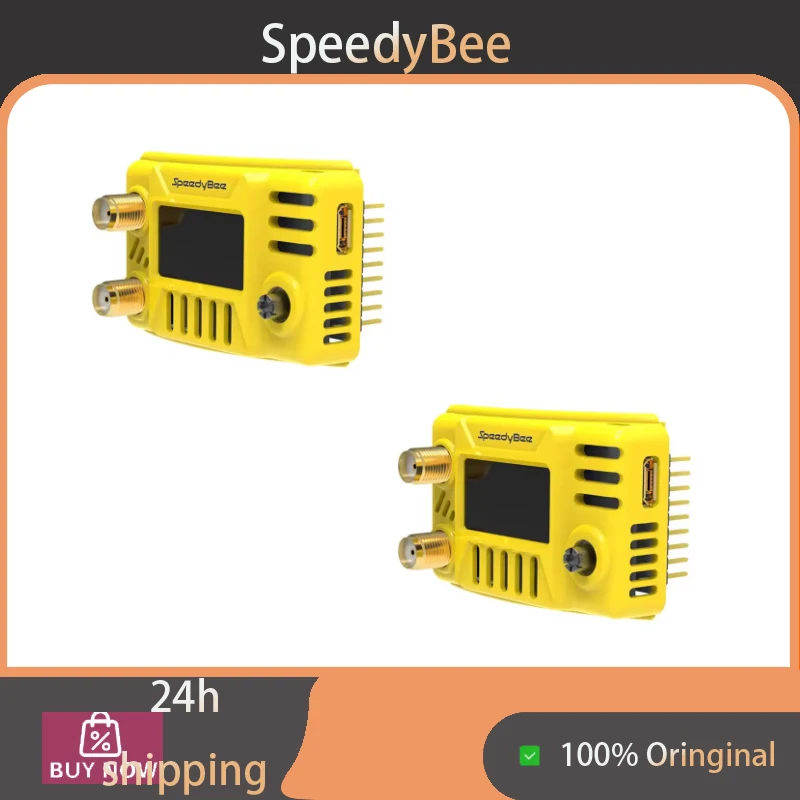 SpeedyBee 5.8GHz 48CH Dual Receiver Module, OLED OSD & Firmware Update for Fatshark ORQA FPV Goggles