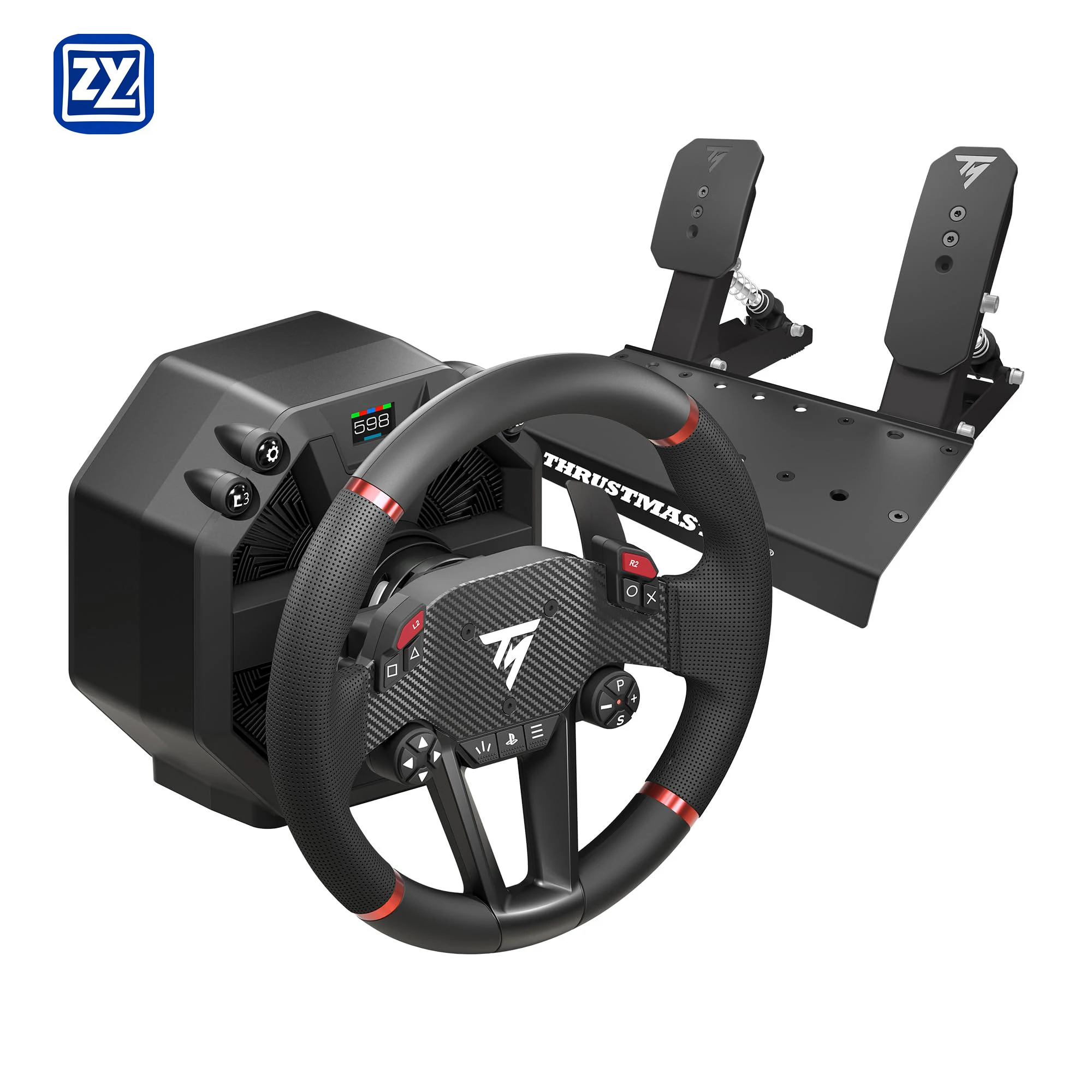 Thrustmaster T598 Direct Drive Racing Wheel with Force Feedback Direct Axial Drive Technology Compatible with PS5, PS4, PC