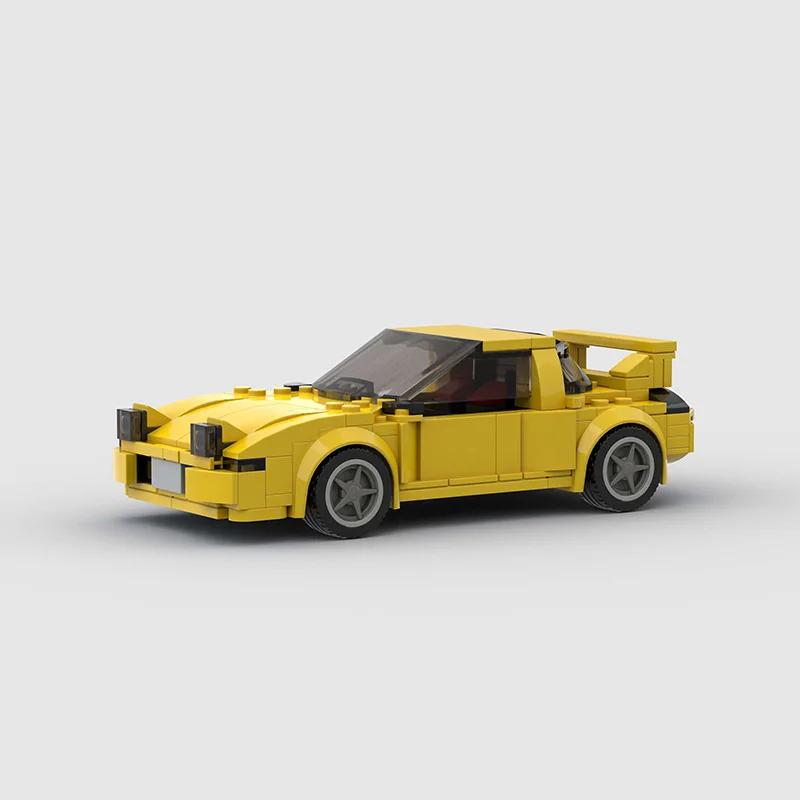 

Наборы строительных блоков MOC rx7 Sports Cars, конструкторы, подарки, игрушки для мальчиков, девочек и взрослых, 229 деталей