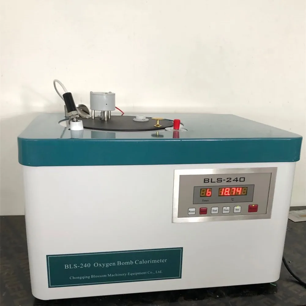 Bomb Calorimeter ASTM D240 Liquid Fuel Calorific Value Testing Apparatus