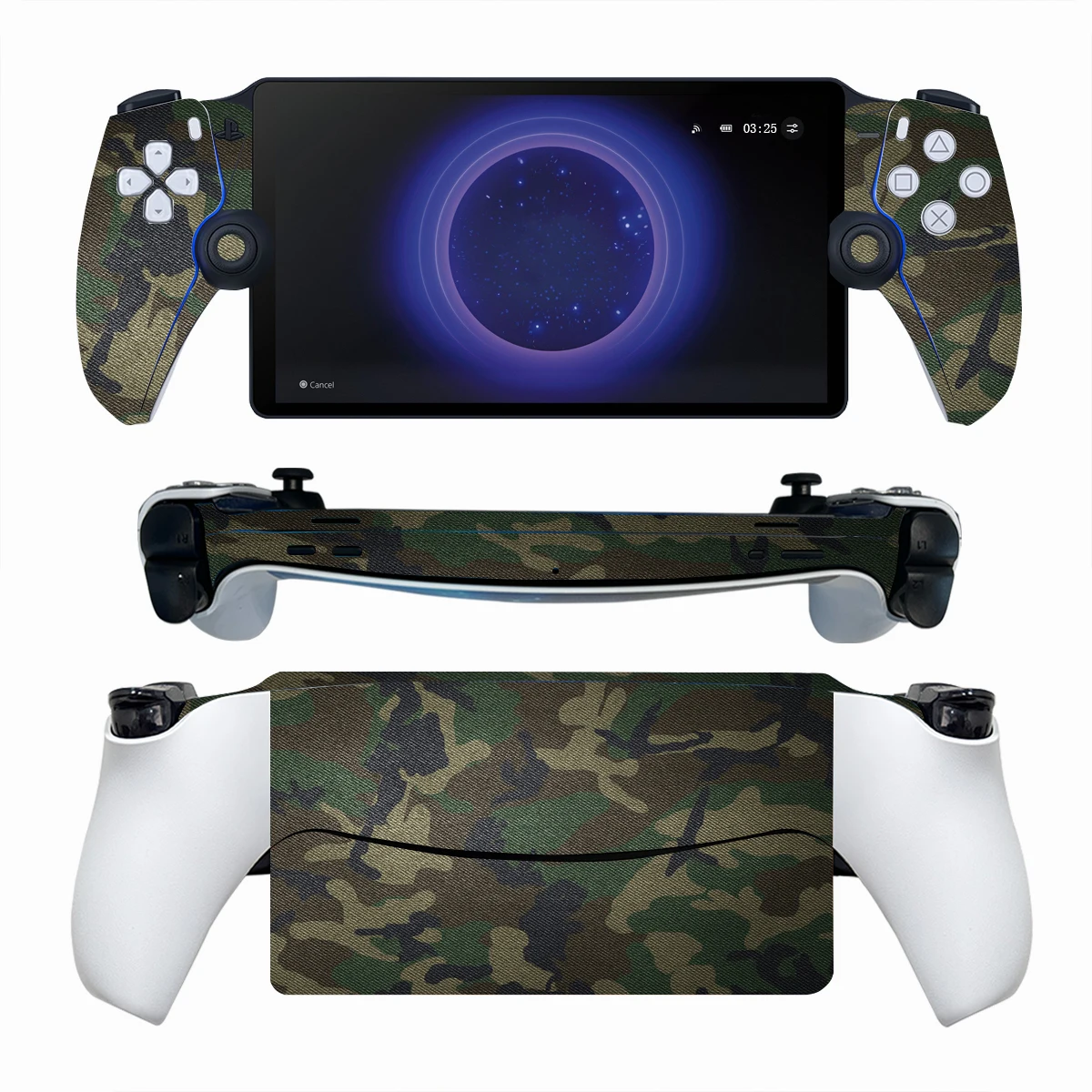 Camo Color Skin Sticker for PS Portal Console and Controller Decal Vinyl Skins