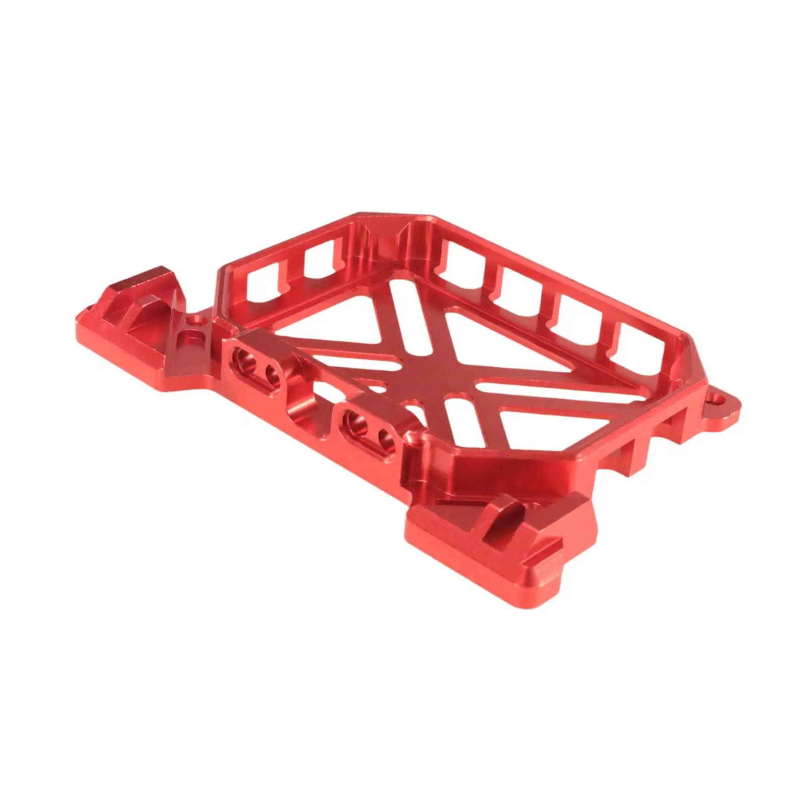 Acessórios de decoração de rack de teto de carro rc, liga de alumínio, peças de modificação de carro rc resistentes, modelo de veículo, acessório para h12y +