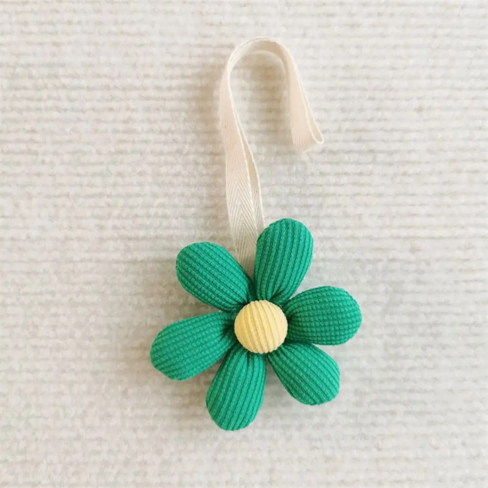 Cloth Flower Bag Pendant Bag Charms Bag Match Accessories Fresh Backpack Decoration Stuffed Korean Style Floral Lanyard Children