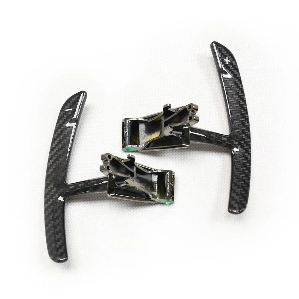 

Dry Carbon Fiber Steering Wheel Paddle Shift For Porsche for Cayenne for Macan for Panamera 911 Steering wheel cover