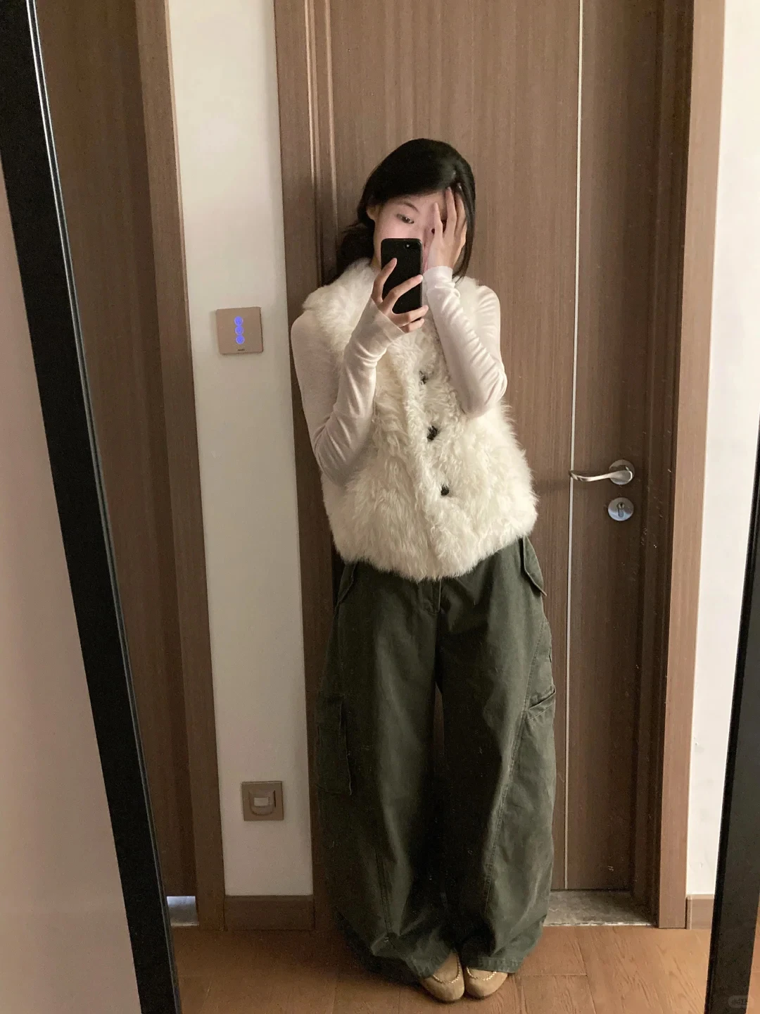 سترات صدريات نسائية سميكة مزدوجة الصدر مع كرسي شتوي مبطن متعدد الطبقات مضاد للتجميد بدون أكمام ملابس مكتبية Y2K