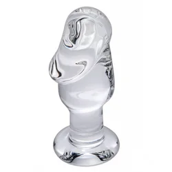 BEEGER Asvini Glass Penis Butt Plug