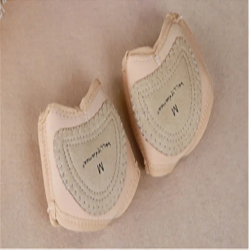 Zapatos de danza del vientre con patas elásticas, tangas de pie de carne, dos HolesToe, zapatos de media lírica, S/M/L/XL, 2024