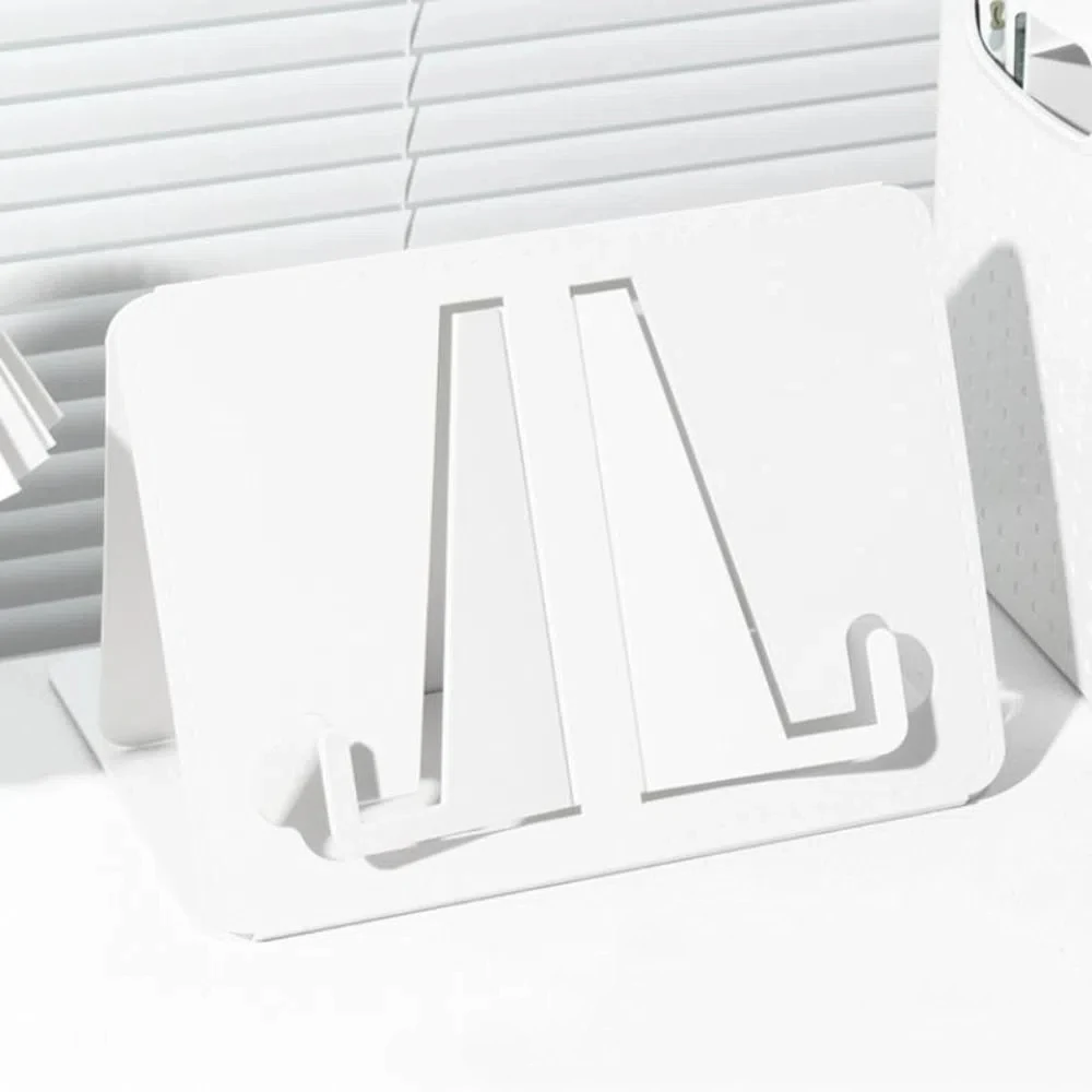 Porta libri portatile multifunzione Porta libri per ricette per spartito musicale Porta libri da scrivania pieghevole Fermalibri