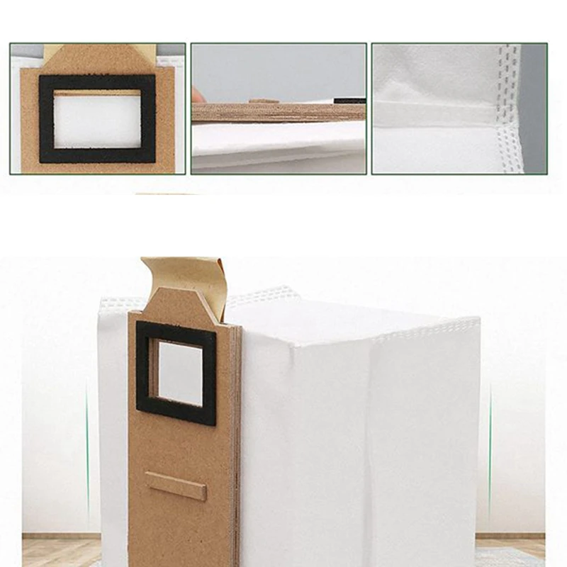 أكياس مفرغة بديلة لـ Roborock ، ملحقات مكنسة كهربائية ، قطع غيار ، S7 ، T7S ، T7S Plus ، 24