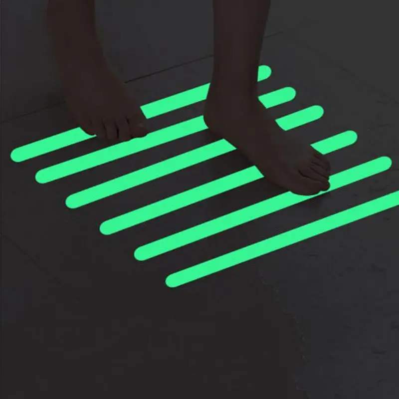 Luminous Anti-skid Strip Bathtub Waterproof Safety Strips Stair Luminous Stickers Non Slip Adhesive Tape For Shower Floor