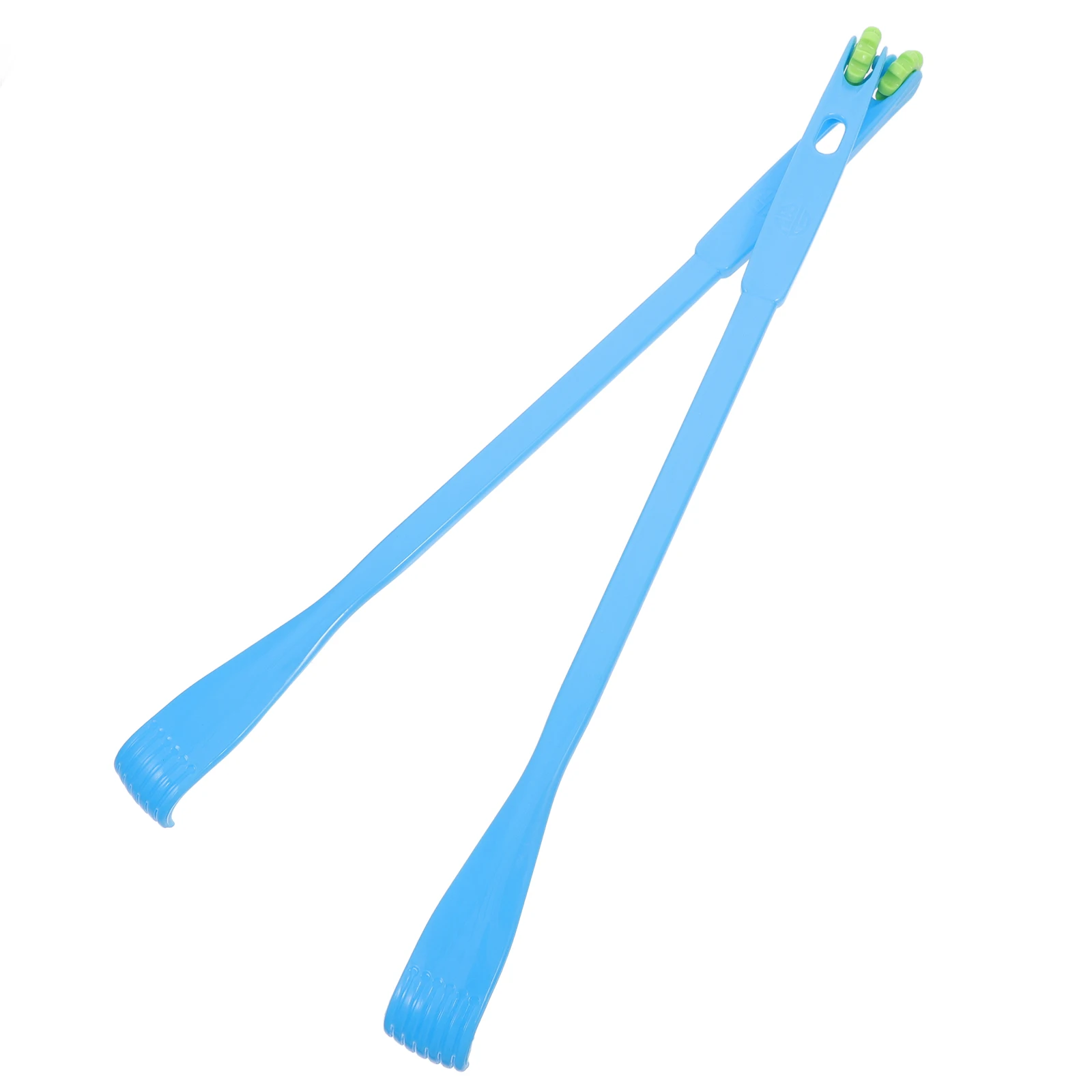

2Pcs ABS Back Scratcher Long Handle Itch Relief Tool Hand Shaped Massage End Random Use Back Scratcher