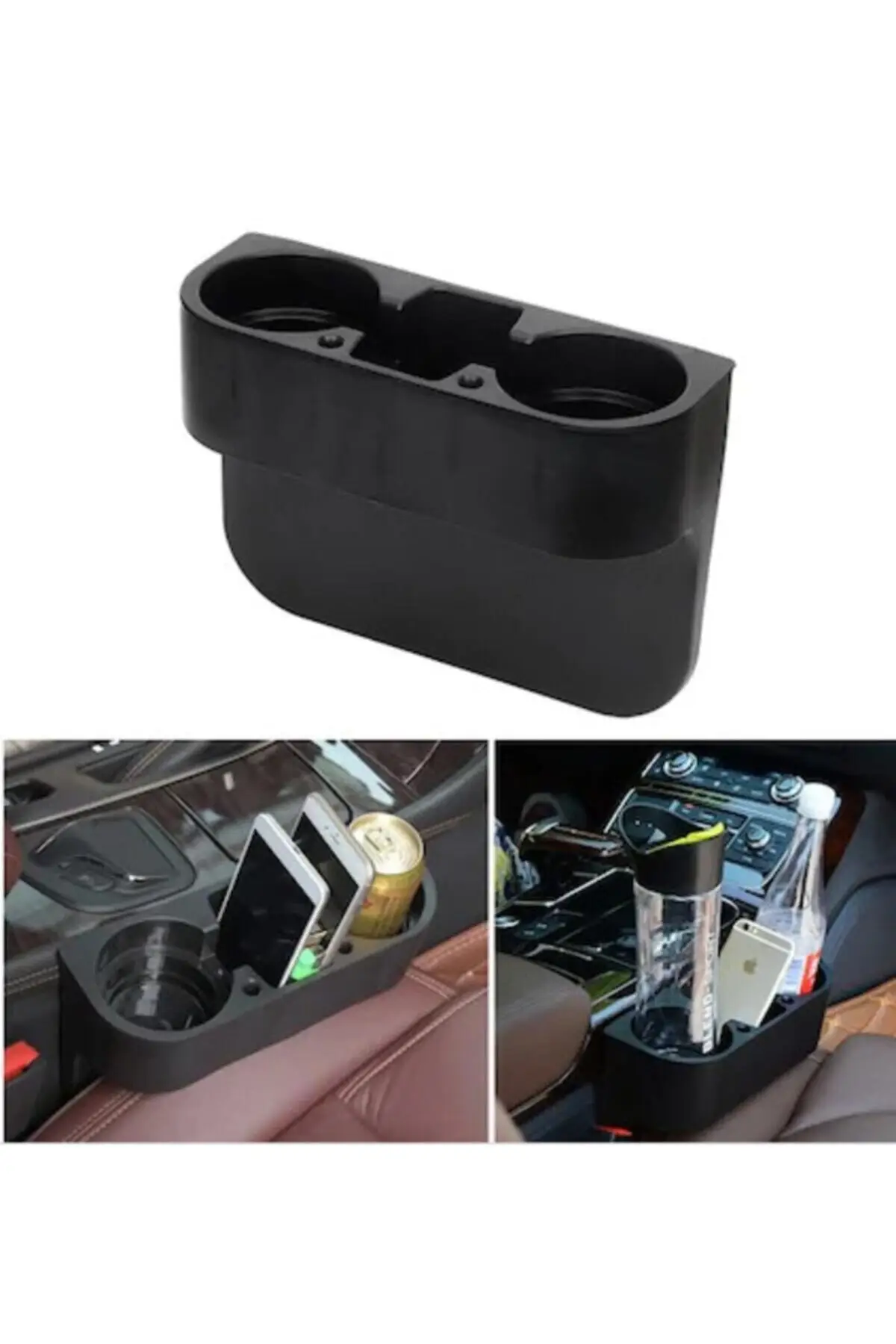 Black Car Interior Seat From And Title Cup Holder Cup Holder Double Piece