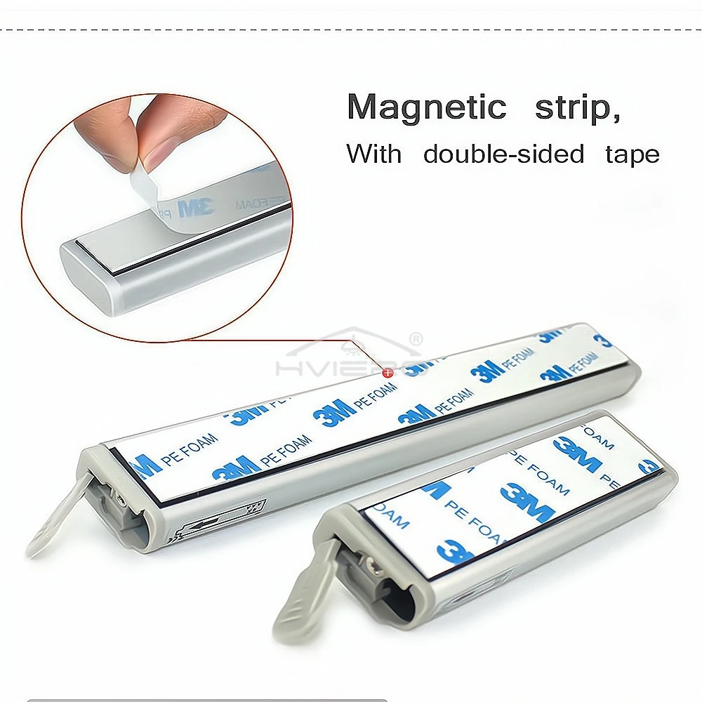 Cabinet Night Light Wireless LED USB Charging PIR Motion Sensor Lamp Cupboard Kitchen Smart Perception Closet Stairs Bookcase