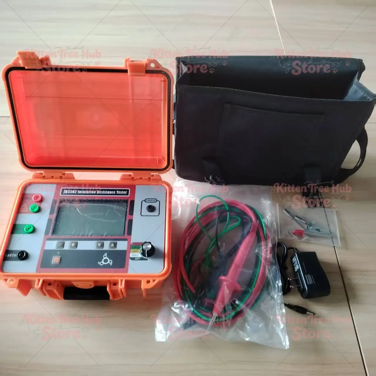 High Voltage Digital Insulation Resistance Tester 10KV Megohm Meter 1mA Output Short-circuit Current Product Resistance Meters