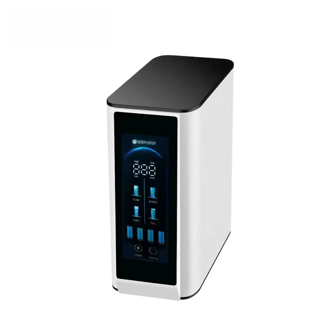 

OEM 100-800GPD Smart Electric RO Water Purifier Household Direct Drinking Machine Four-Level Intelligent Filter Hotels