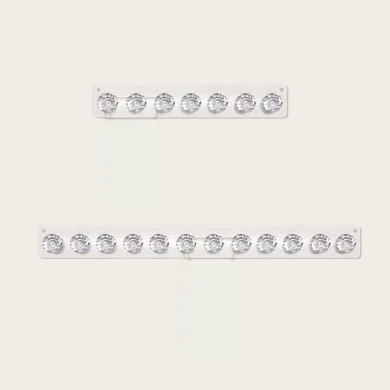 Wall Mounted Acrylic Necklace Hanger Jewelry Holder Organizer For Necklaces Bracelets Chains Storage Display
