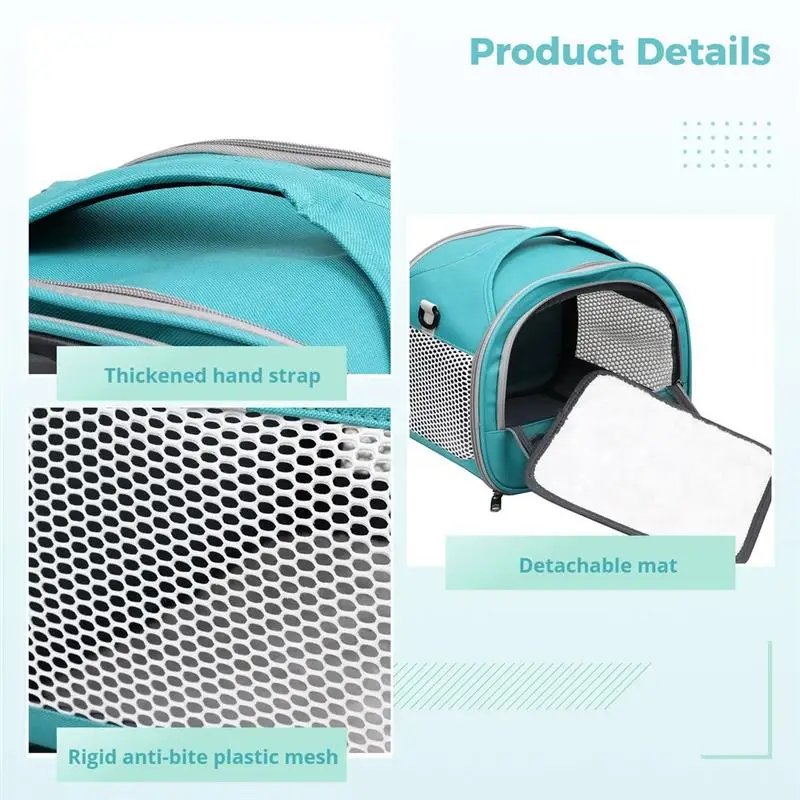 Guinea Pig Travel Carrier Small Animal Carrier Bag Portable Bag Strap For Hedgehog Squirrel Chinchilla Rabbit Turtle Carrier Bag