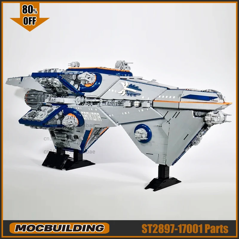 

Space MOC UCS Cruiser Building Block Technology Bricks DIY Assembly Model Collection Display Toys Xmas Gifts