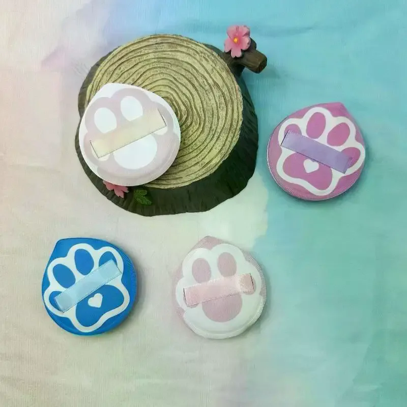 /Kuz/Powder Sponge Puffs Foundation Cream Cushion Puff Claws Shape Makeup Sponge Air Cushion Portable Beauty Cosmetics Tool Cute