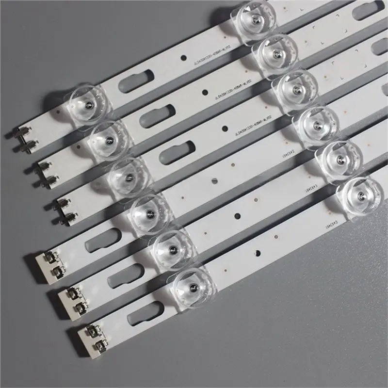 New 6Pcs/Kit LED LED TV Replacement Parts TV Backlight Replacement For UN43TU8000