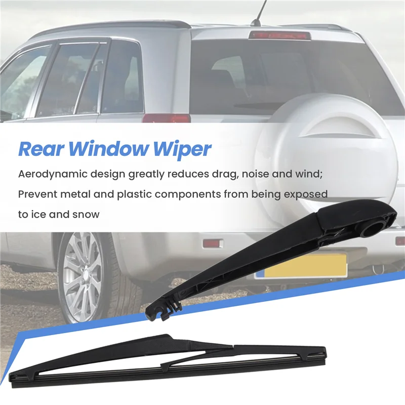 

AU34-Wiper 12-дюймовый комплект щеток и рычагов заднего стеклоочистителя для Suzuki Grand Vitara 2005-2015 MK 3