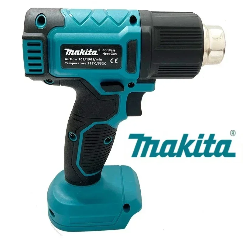 Makita 18V Cordless Heat Gun LXT Lithium Power Tools 150-550ºC Shrink Film Baking Gun Clear Sticker For makita 18V battery