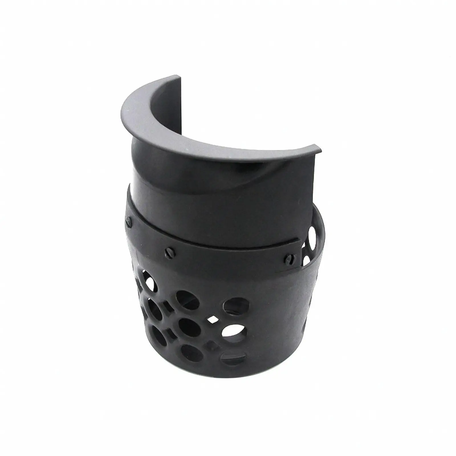 Black Billiard Ball Drop Pocket for Billiard Table with Ventilated Lower Basket and Compact Height
