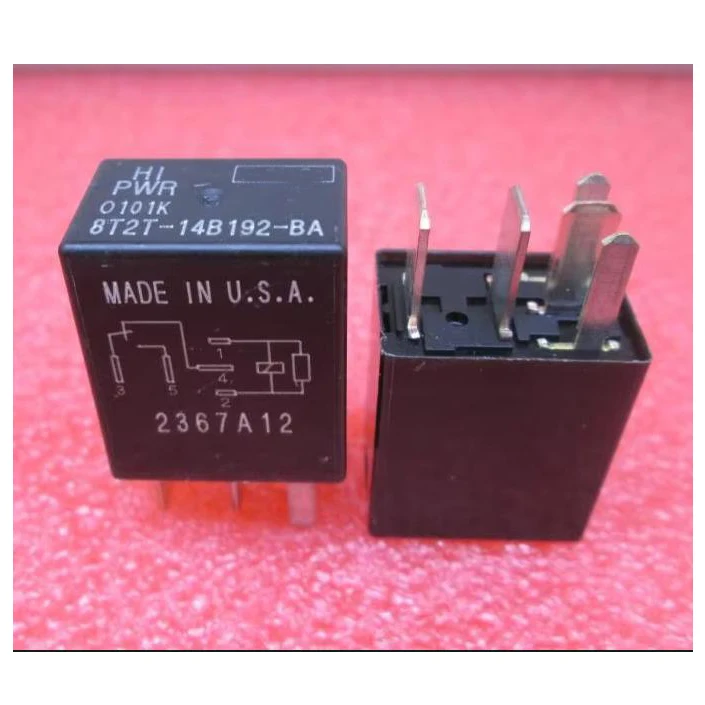 NUEVO Relé de 12VDC 12V DC12V de 5 Pines 8T2T-14B192-BA 8T2T14B192BA 8T2T-14B192