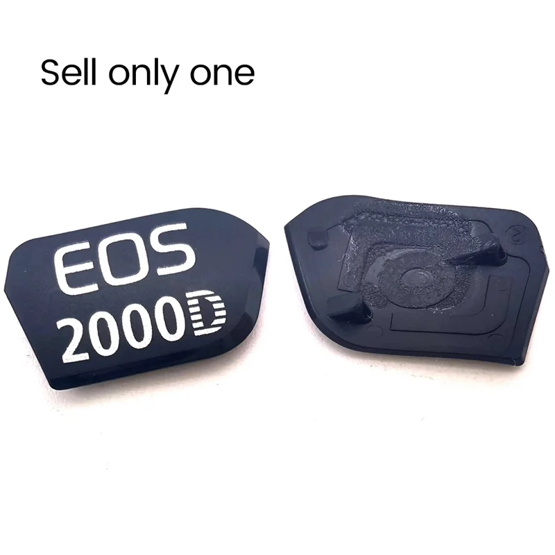 AEE7-For Canon 2000D , Second Generation Sign, BLACK Nameplate