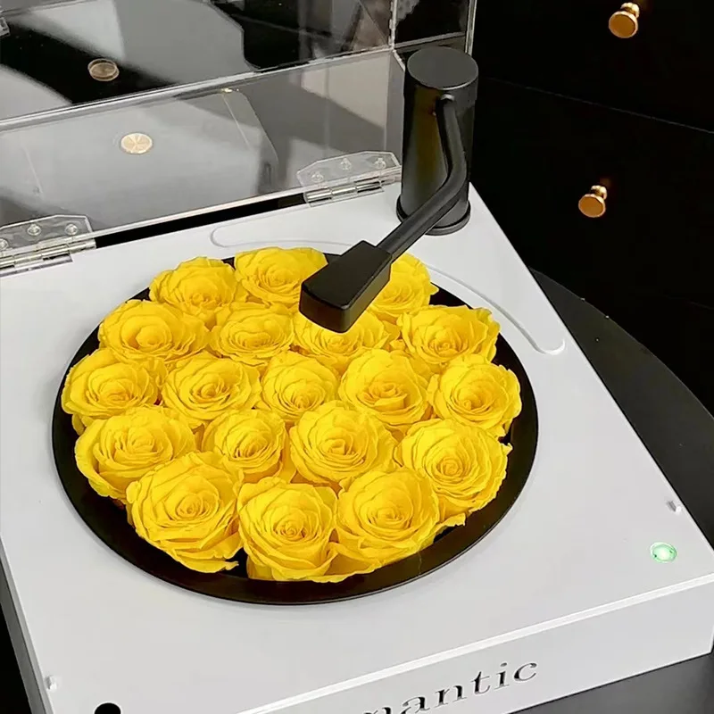 

Eternal Flower Gramophone Bluetooth Audio Rose Box for Girlfriends and Friends