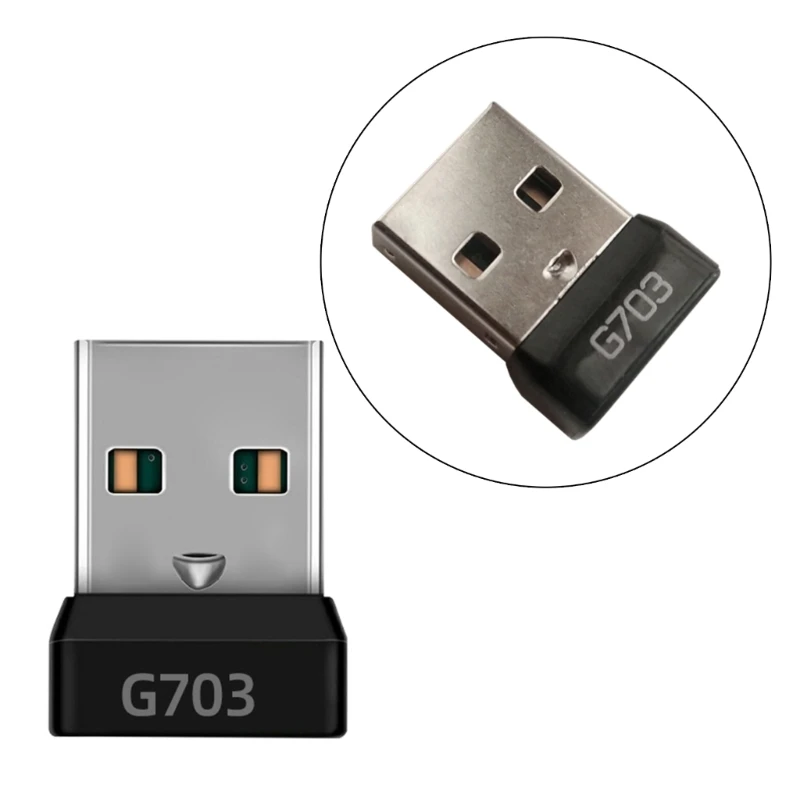 2.4Ghz Mouse Receiver Mouse Adapter For G304 G900 G502 G903 G703 G603 Wireless Mouse Smooth and Stable