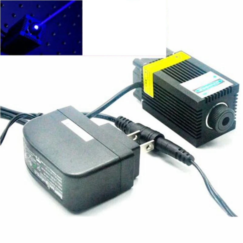 focusable 405nm 300mw diodos azul violeta modulo laser dot 12v 33x55 mm 01