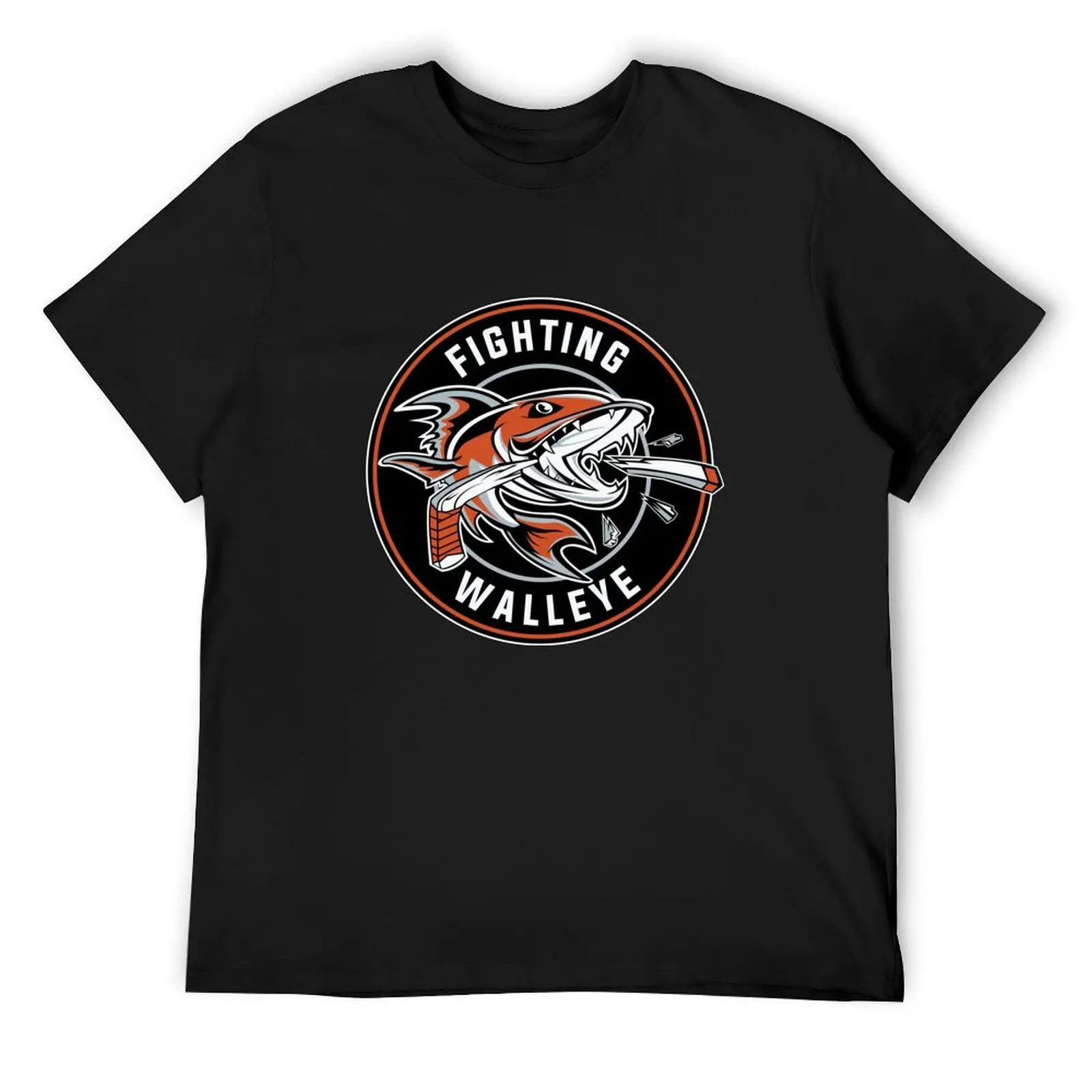 

Kam River Fighting Walleye T-Shirt Funny t-shirts croswit shirt man boys animal print t shirt men