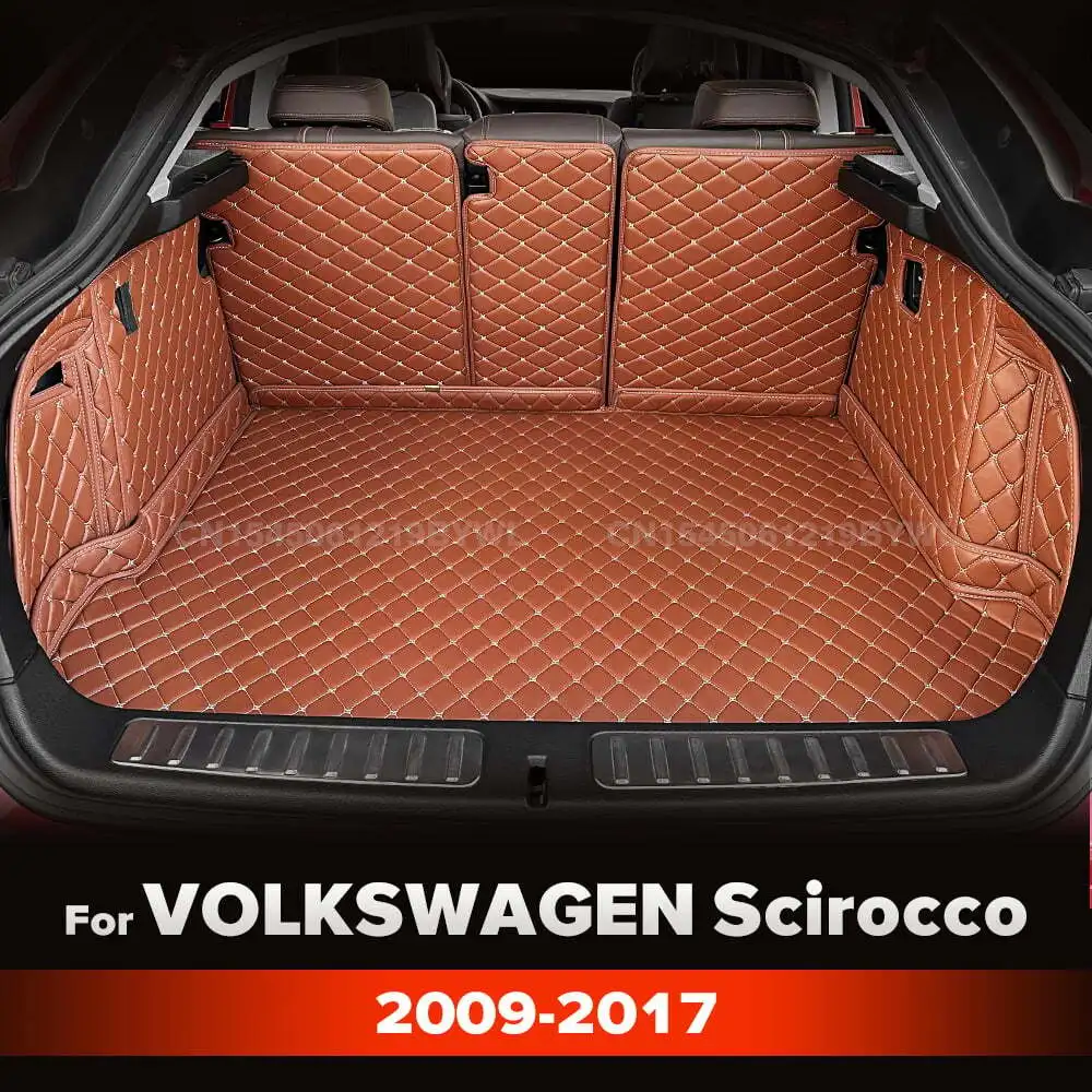 

For Volkswagen VW Scirocco 2009-2017 16 15 14 13 12 11 10 Auto Full Coverage Trunk Mat Car Cargo Liner Interior Accessories