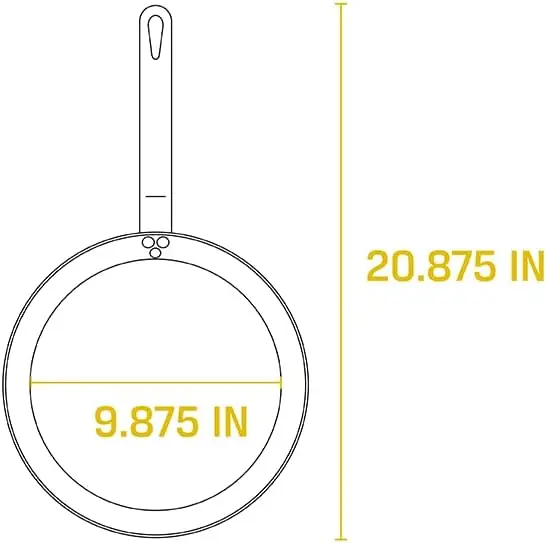 12-Inch PFAS-Free Pre-Seasoned Carbon Steel Skillet for High-Heat Searing, Omelets, Grilling, and Campfire Cooking 3