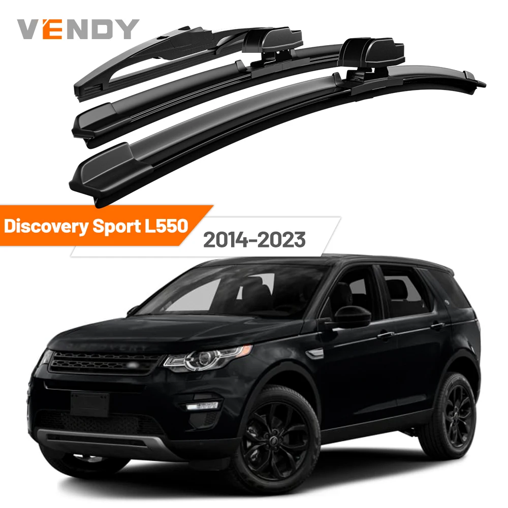 

For Land Rover Discovery Sport L550 2014-2023 2015 2016 2017 2018 Front & Rear Windshield Wiper Blades Windscreen Wipers Set