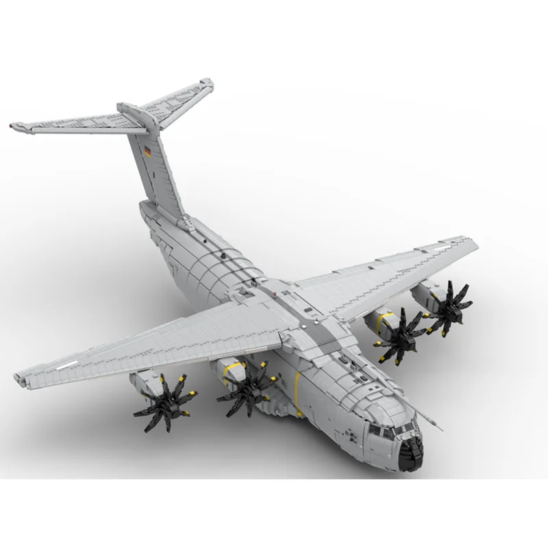 14793PCS Super MOC Airbus A400M Atlas Building Blocks Assembled Airliner Model Ornaments Toy Brick Adult Birthday Christmas Gift