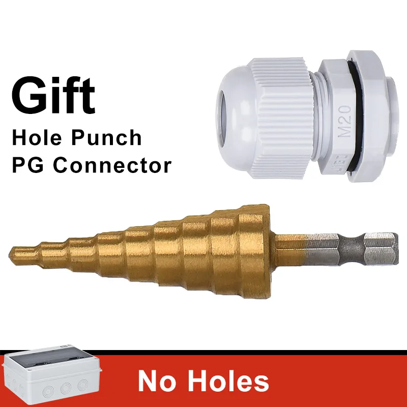 Imagem -06 - Combinação Impermeável Dc12400v Ac90-400v do Disjuntor da C.a. Mais dc da Caixa de Junção Ip65 para o Sistema Fotovoltaico e Doméstico da Bateria