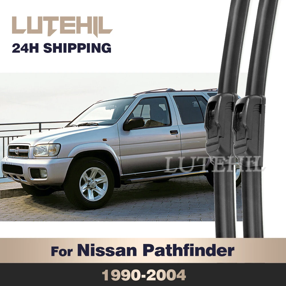

LUTEHIL Wiper For Nissan Pathfinder R50 1990-2004 Wiper Front Wiper Blades Windshield Windscreen Window Brush 20"+20"