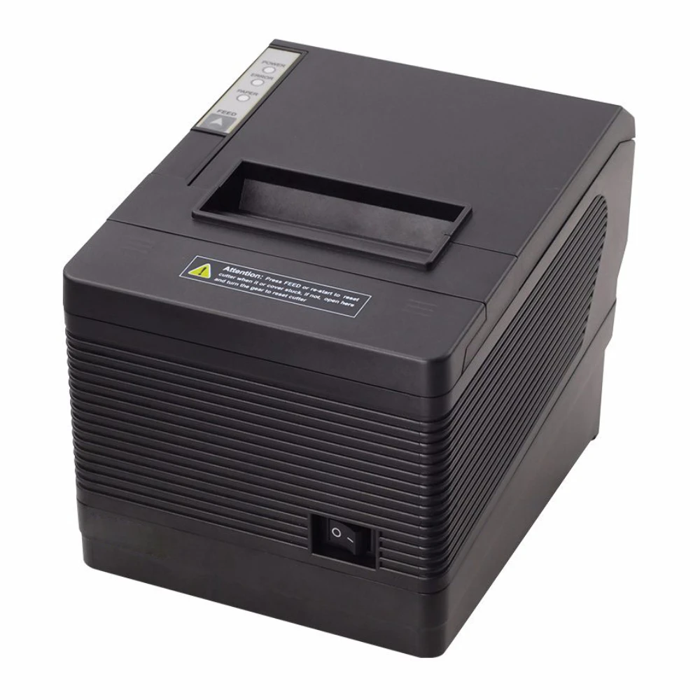 

POS80 USB + LAN + RS232 High quality 80mm thermal receipt printer XP-260III auto-cutter machine printing speed USB port