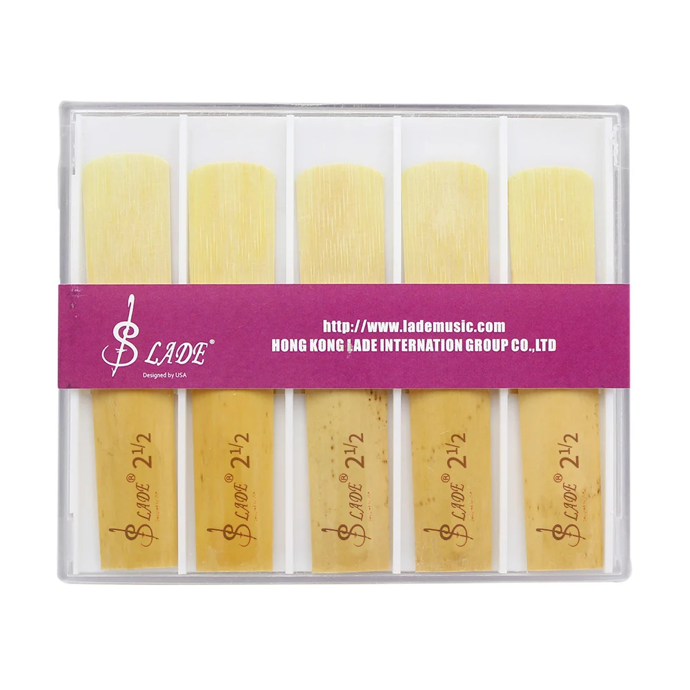 SLADE 2 2.5 3 Sterkte Rieten Saxofoon Rieten Klarinet Rieten voor Sopraan Alt Tenor Sax Klarinet Houtblazers Instrument Accessoires